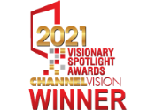 2021 Visionary Spotlight Awards ChannelVision Winner